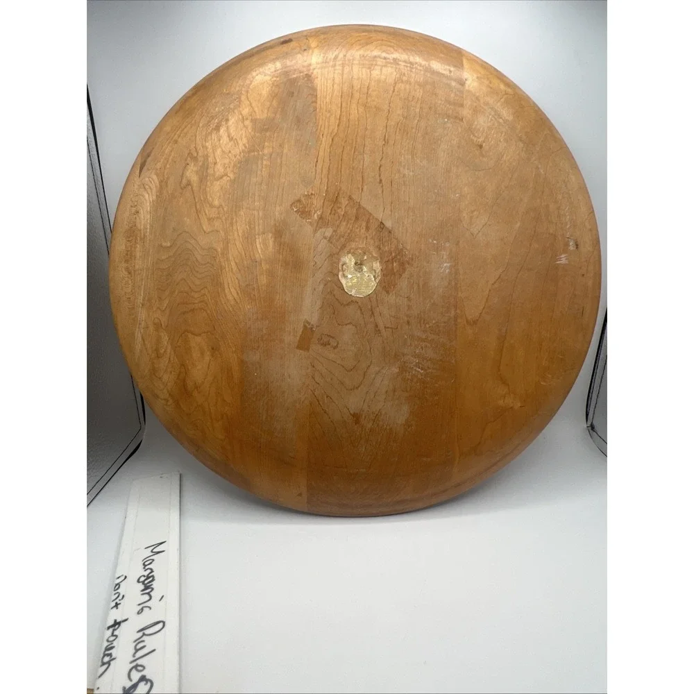 G.H.Specialty Milwaukee Maple Lazy Susan Flying Mallard Ducks 15.5
